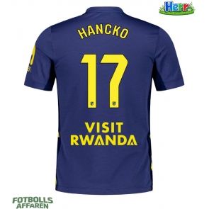 Atletico Madrid David Hancko #17 Bortatröja 2025-26 Kortärmad
